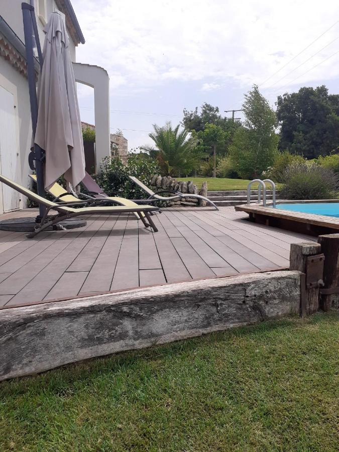 Villa Accueillante A Colonzelle Avec Piscine Privee Εξωτερικό φωτογραφία
